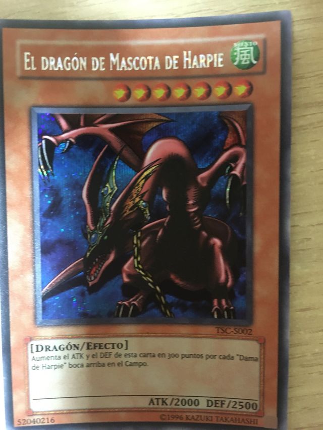 Dragon de mascota de harpie