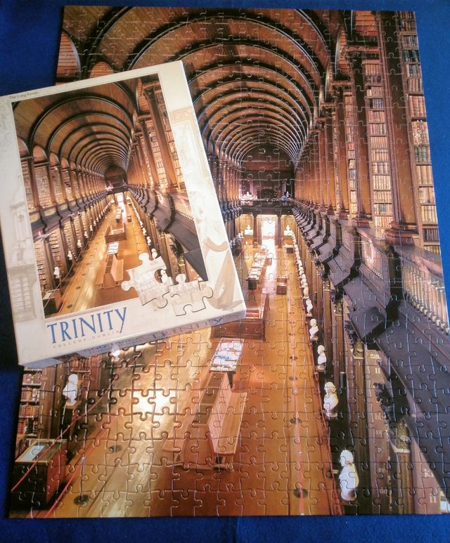 Puzzle 500 piezas Biblioteca del Trinity College