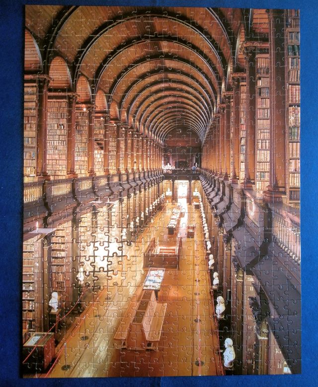 Puzzle 500 piezas Biblioteca del Trinity College