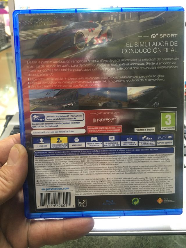 Juego PS4