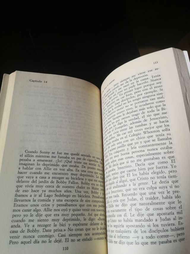 El Guardián entre el centeno,  de J. R. Salinger