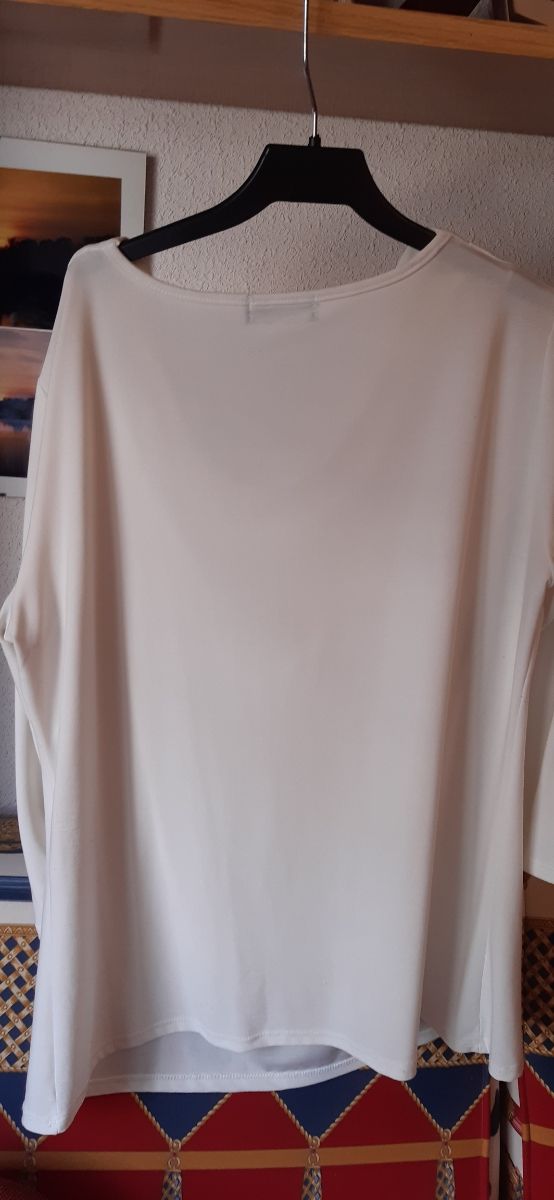 CAMISETA VESTIR MANGA FRANCESA