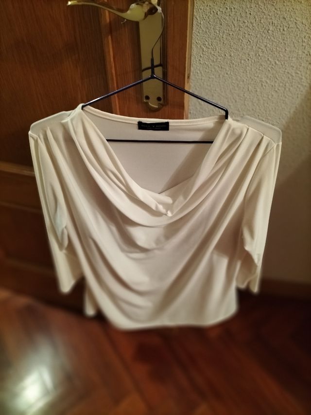 CAMISETA VESTIR MANGA FRANCESA