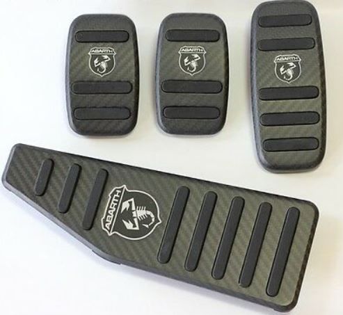 PEDALES CARBONO OFICIALES ABARTH
