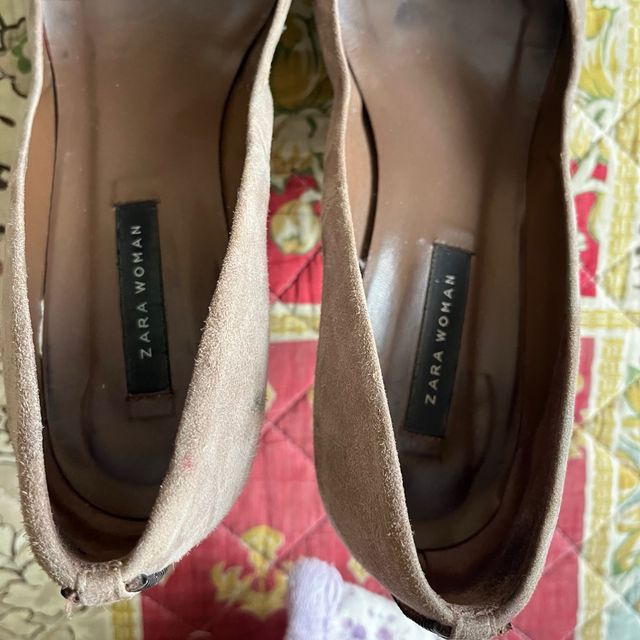 Zapatos en ante todo piel