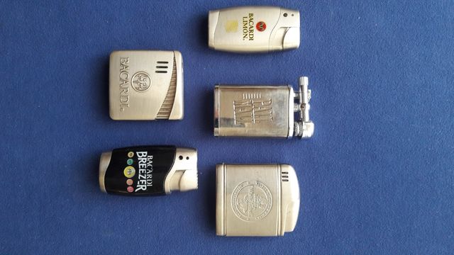 lote mecheros metalicos