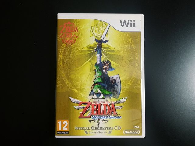 The Legend of Zelda Skyward Sword Wii Limited Ed.