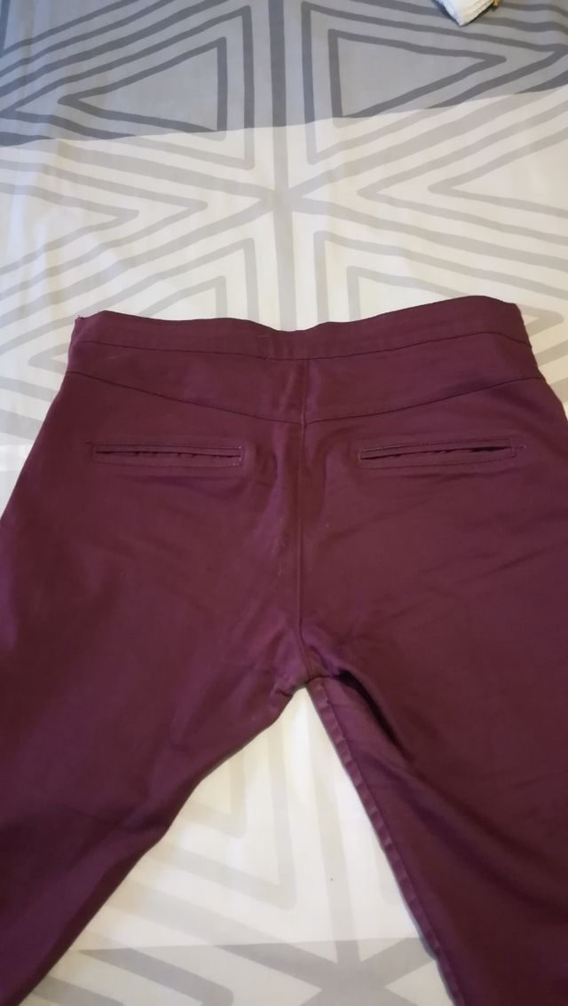 pantalón pitillo elastico
