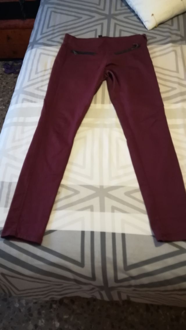 pantalón pitillo elastico