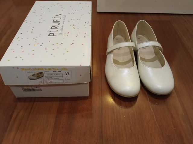 Zapatos niña Comunión T.37