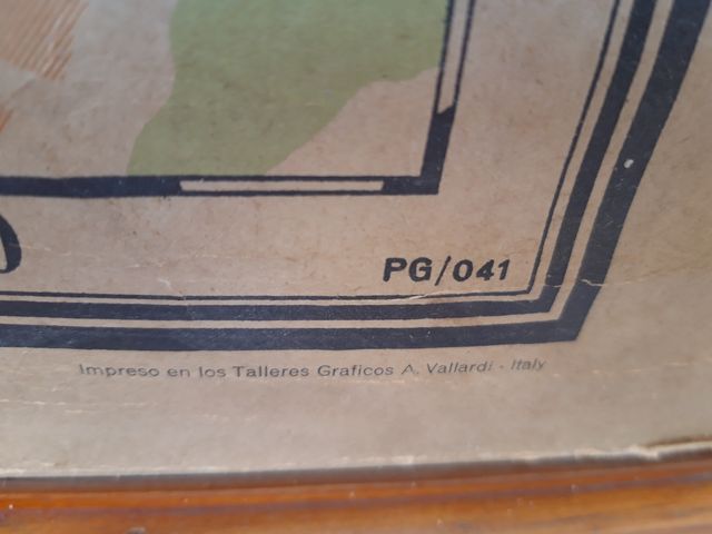 MAPAS ESCOLARES ENTELADOS década de los 40