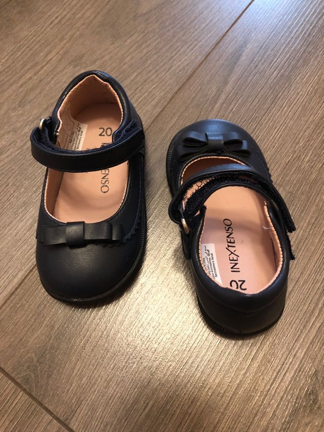 Merceditas talla 20 azul marino