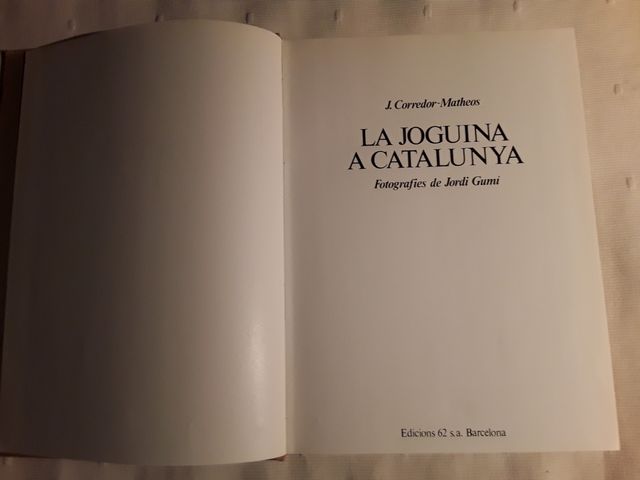 La Joguina a Catalunya (Il giocattolo in Catalogna)