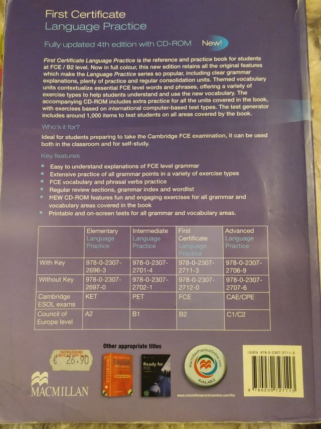 English grammar and vocabulary