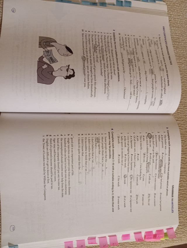 English grammar and vocabulary