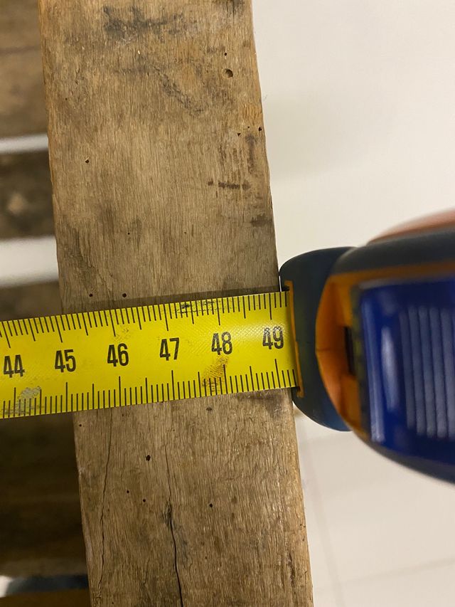 Cajas de madera maciza antiguas 