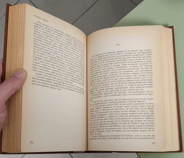 Libro "Obras Completas" Ernesto Sábato.