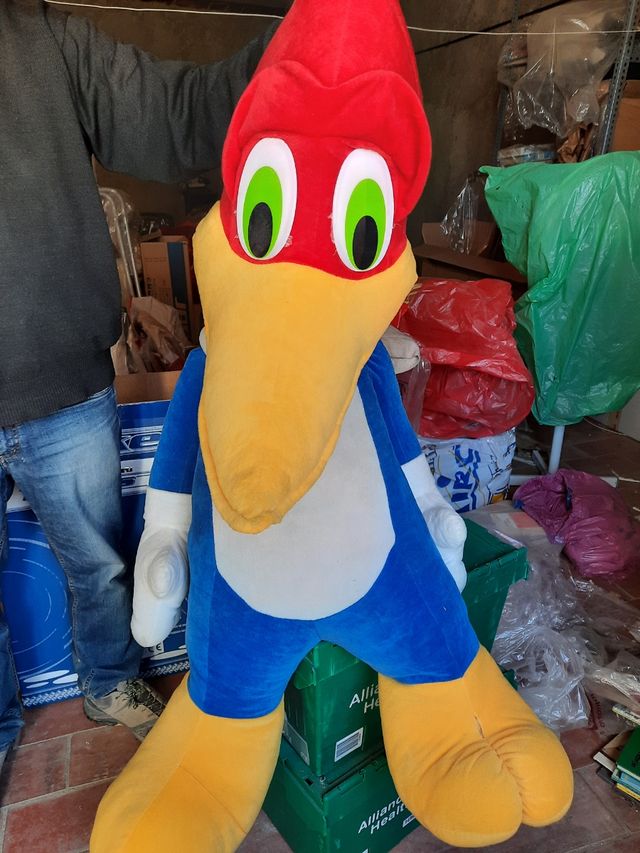 Peluche Pajaro Loco muy grande
