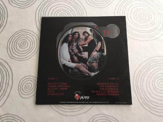 H2 SO4  LP Realty Show - Vinilo Thrash Metal 1994