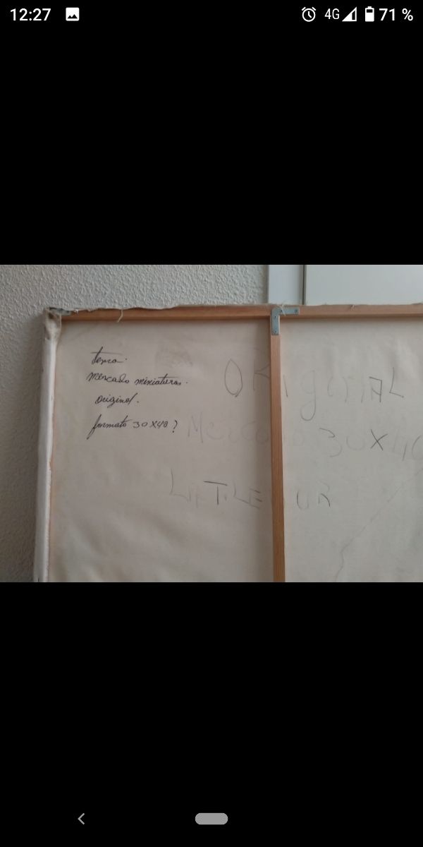 Cuadro/lámina hecho a mano