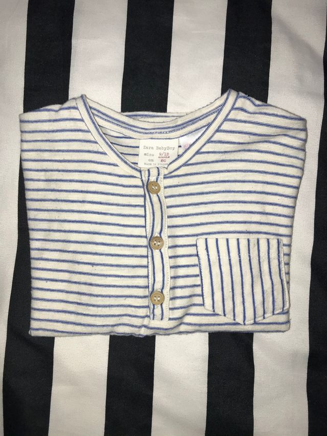 Camiseta Zara Talla 9/12 meses