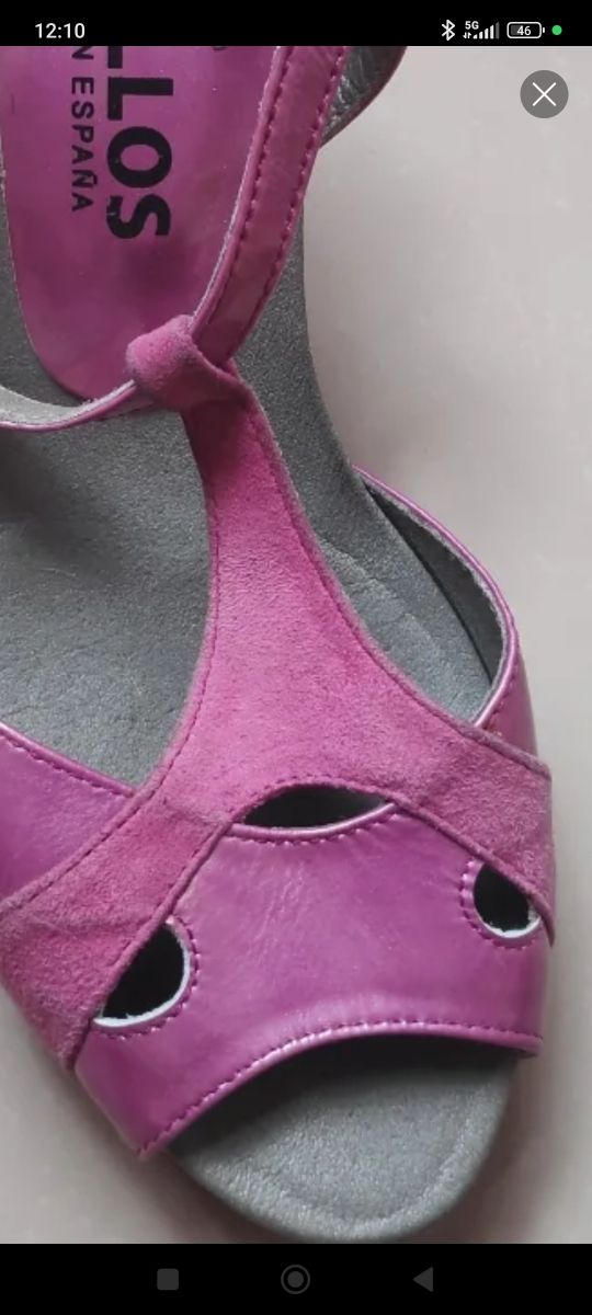 Zapatos pitillos Rosa buganvilla