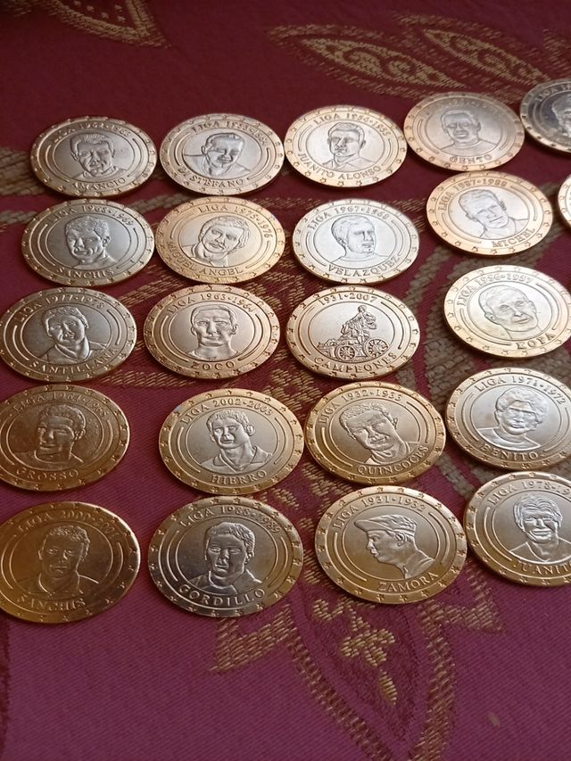 Monedas conmemorativas Real Madrid