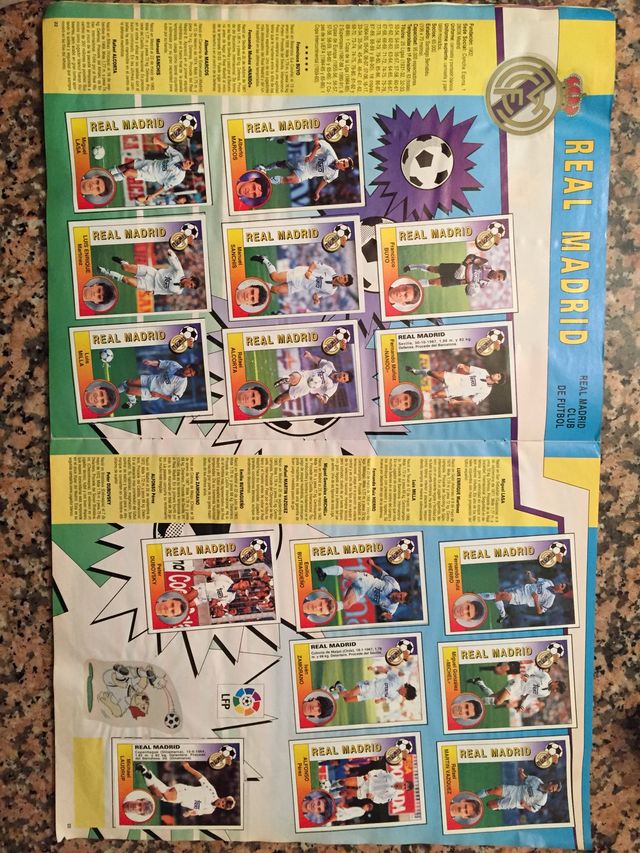 Álbum liga 94 / 95 Panini