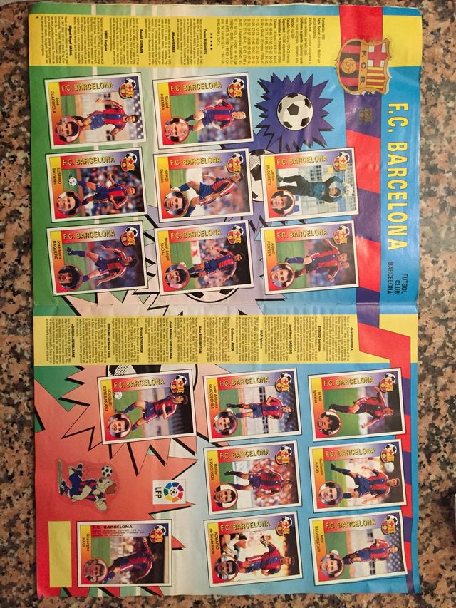Álbum liga 94 / 95 Panini