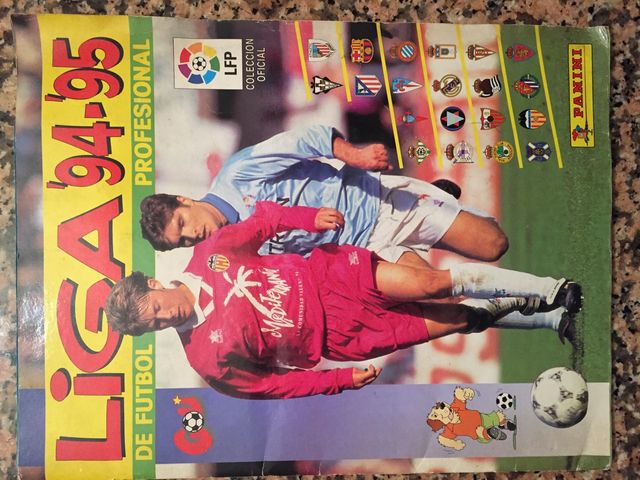 Álbum liga 94 / 95 Panini