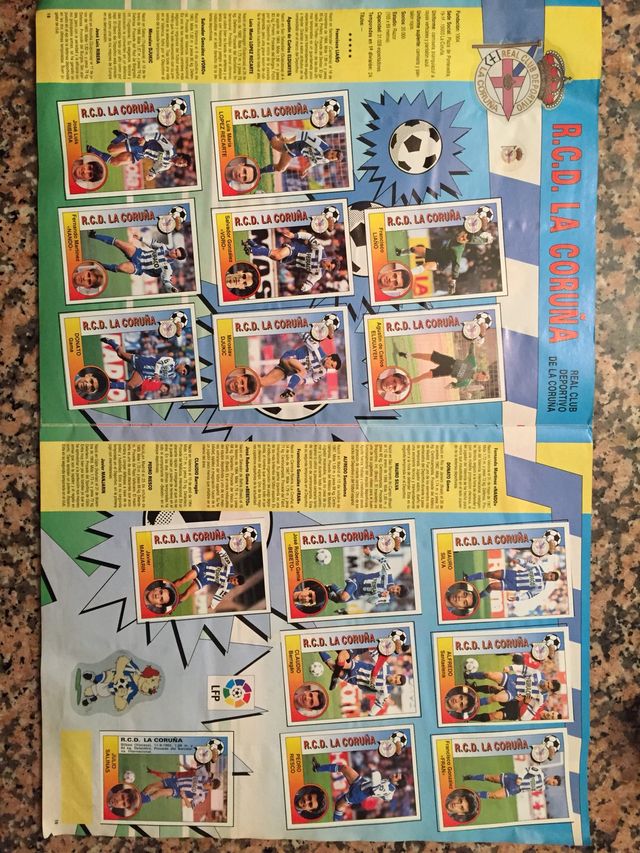 Álbum liga 94 / 95 Panini