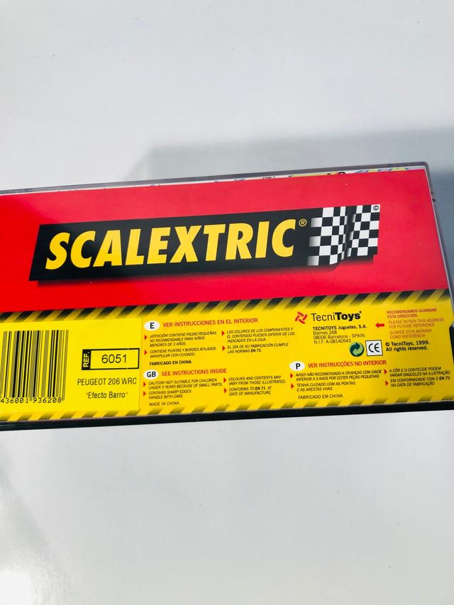 Ref. 6051 Peugeot 206 WRC EFECTO BARRO