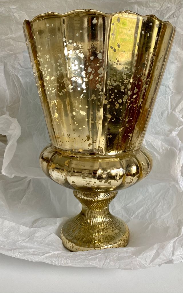 JARRÓN CRISTAL ELEGANTE GRANDE 35cm