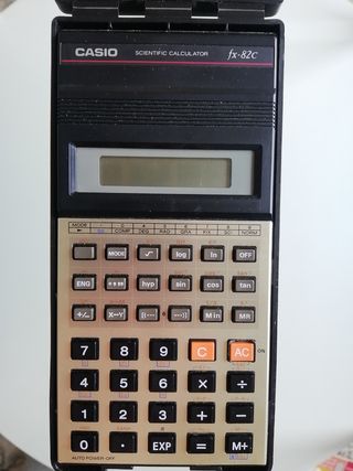 CALCULADORA CASIO CIENTÍFICA fx-82C de segunda mano por 10 EUR en Madrid en  WALLAPOP