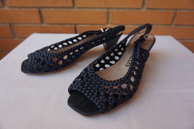 Sandalias / Zapatos de mujer azul marino