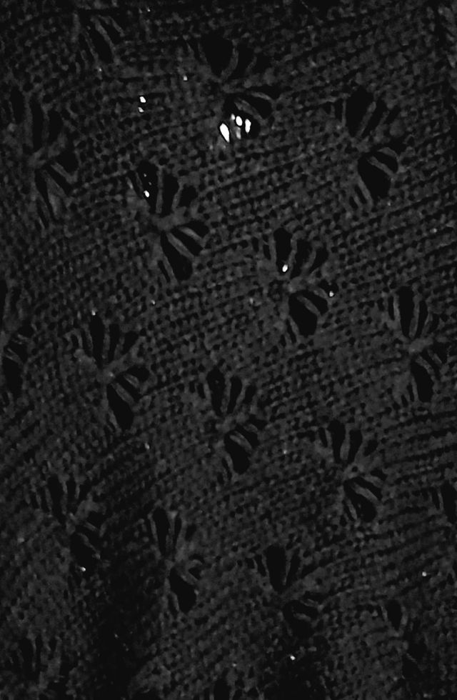 poncho negro talla unica