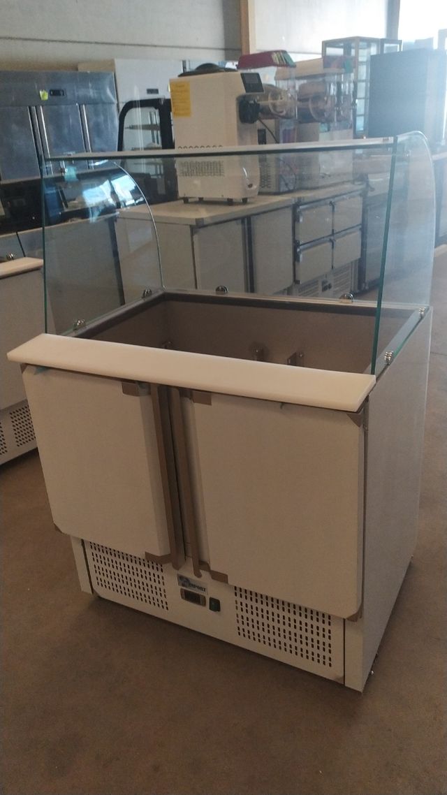 mesa refrigerada de preparación de 900mm