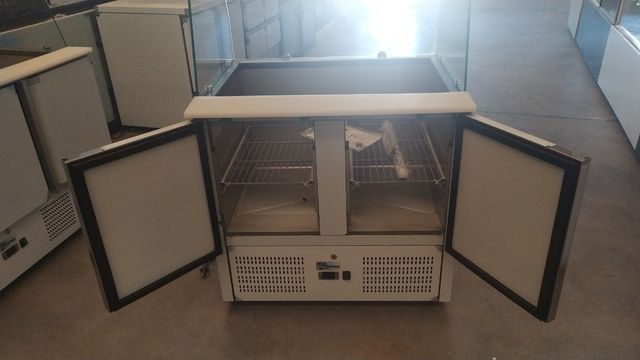 mesa refrigerada de preparación de 900mm