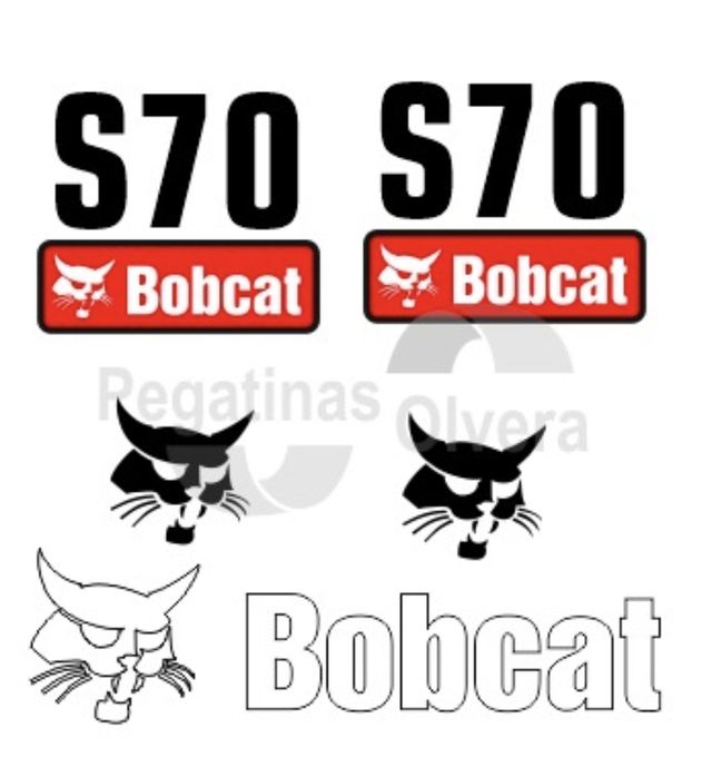 Kit adhesivos Bobcat S70