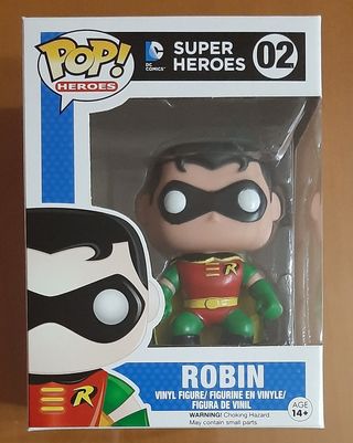 Funko Pop Robin #02 Batman Dc de 