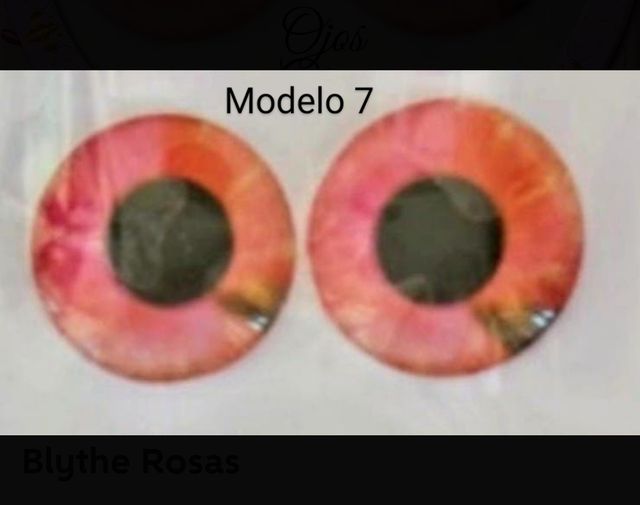 Modelos Ojos Chips Blythe Rosas
