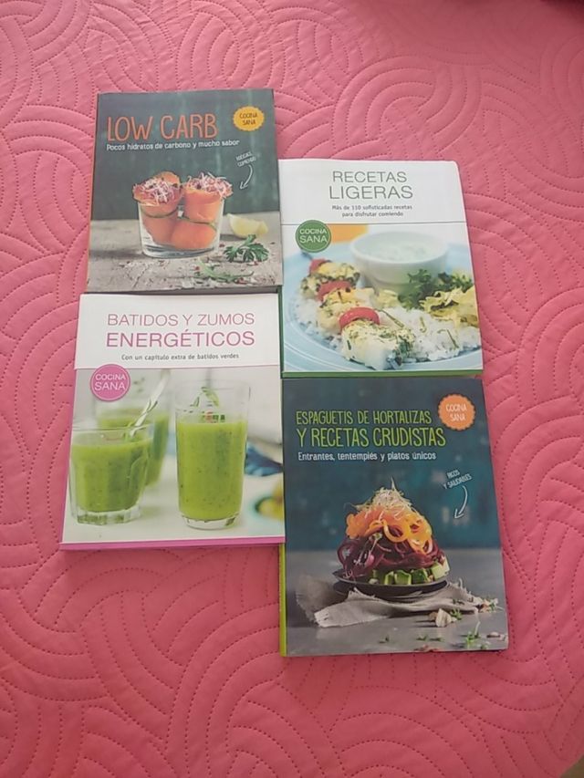 Pack 4 libros cocina sana