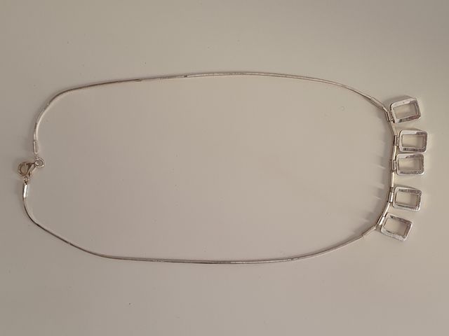 collar/gargantilla acero Lotus