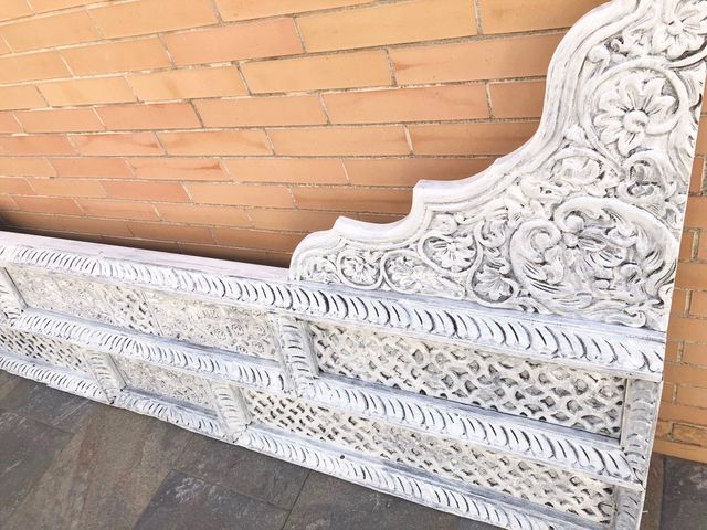 Cabecero balinés de segunda mano por 130 € en Umbrete en WALLAPOP