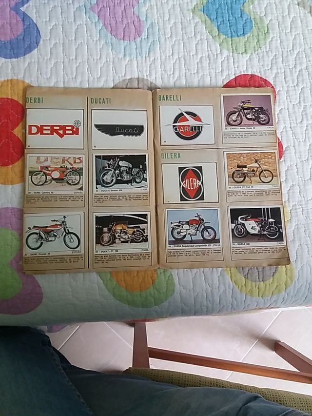álbum de motos completo