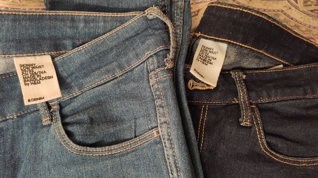 pack 2 Jeans / pantalón vaquero mujer