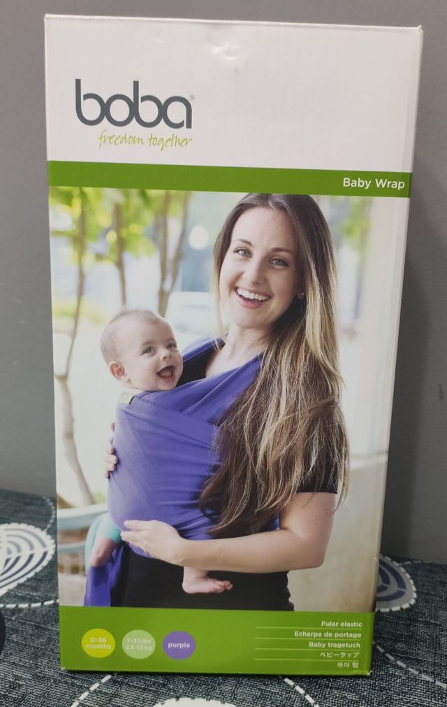 Fascia portabebé lila usata 1 volta