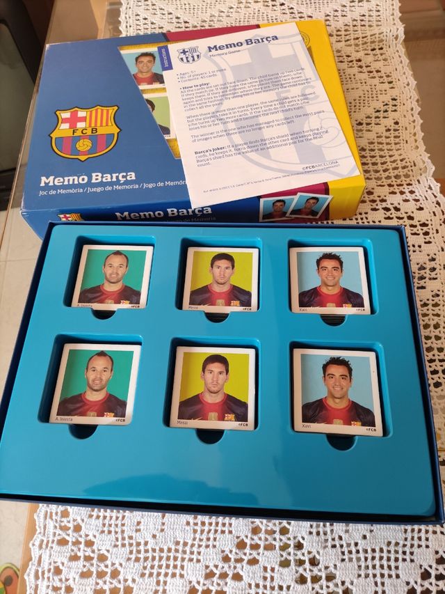 Juego Memo barça