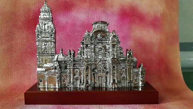 Catedral de Murcia plateada