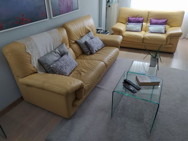 sofás 32 plazas grandes de piel salón